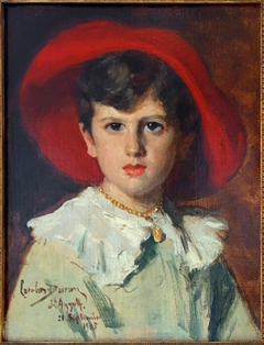 Child in a Red Hat (Michel Feydeau, son of Georges)