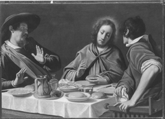 Christus und die Jünger in Emaus by Matteo Rosselli