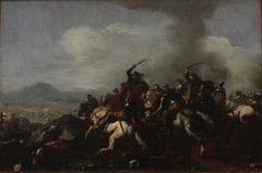 Combat de cavalerie (MG 132) by Pandolfo Reschi