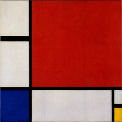 Composition II in Red, Blue, and Yellow
