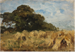 Corn Stooks by Nathaniel Hone the Younger
