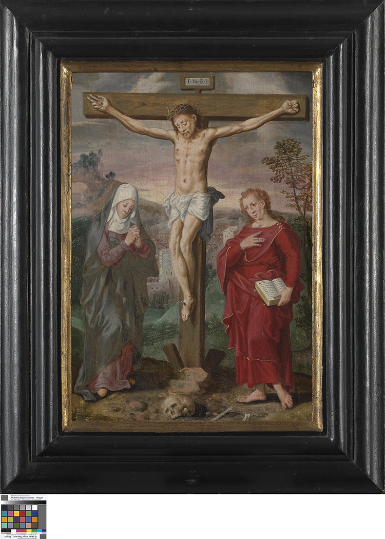 Crucified Christ with Mary and John