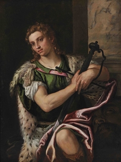 David with the Head of Goliath by Giovanni Battista Zelotti