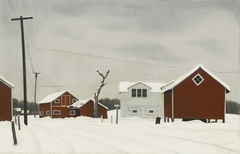 Daylight at Russell's Corners by George Ault