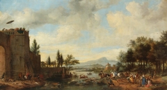 Deer Hunt by Philips Wouwerman