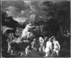 Die Vergötterung des Aeneas by Johann Heiss