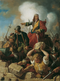 Die Verteidigung Wiens gegen die Türken 1683 by Karl von Blaas