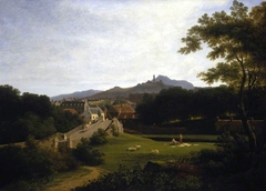 Edinburgh from Canonmills by anonymous painter