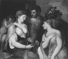 Einweihung in die Geheimnisse Bacchus (Werkstatt) by Titian