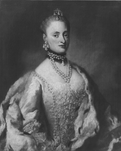Elisabeth Apollonia of Saxony (1736–1818) by Georg Desmarées