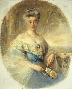 Elisabeth Wilhelmina (1864-1951), gravin van Rechteren Limpurg by Max Alexander Alandt