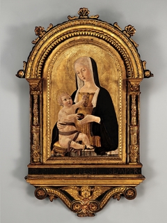 Engaged arched cassetta frame and arched tabernacle frame by Anonymous