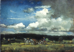 Field and Sky by Elliott Daingerfield