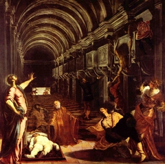 Finding of the body of St Mark by Tintoretto
