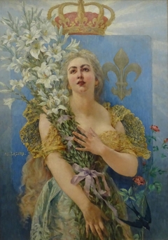 Fleurs de France by Adolphe Lalyre