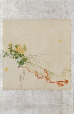 Flower Cart by Shibata Zeshin