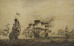 Forbin's Attempt Against Scotland, 13 March 1708 by Adriaen van Salm