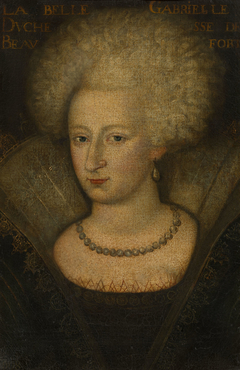 Gabrielle, Duchess of Beaufort (1571-1599) by Anonymous