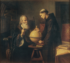 Galileo Demonstrating the New Astronomical Theories at the University of Padua by Félix Parra