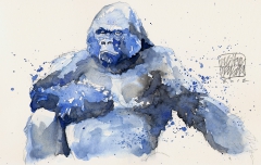 Gorila by Milton Koji Nakata