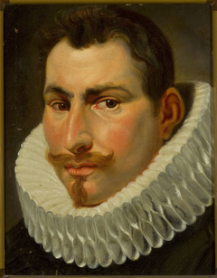 Head of a man in a frill by Anthony van Dyck