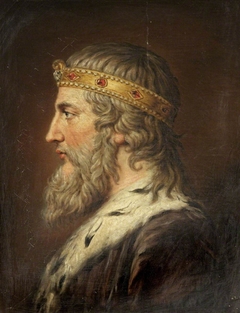 Head of King Alfred (after Rysbrack) by attributed to Samuel Woodforde