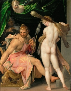 Herakles and Omphale by Bartholomeus Spranger