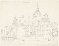 Het kasteel Wolfswaard by Cornelis Pronk