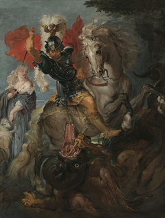 Hl. Georg by workshop of Peter Paul Rubens