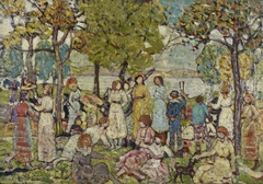 Holidays by Maurice Prendergast