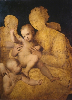 Holy Family with Saint John the Baptist by Perino del Vaga
