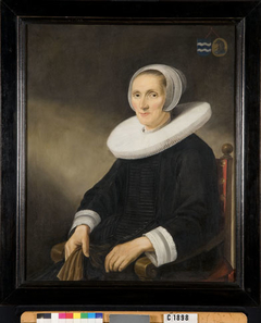 Jacobmina de Grebber, wife of Pieter Anthonisz. van Bronckhorst by Willem Karel Rees
