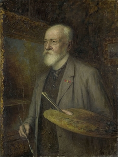 Johannes Gijsbert Vogel (1828-1915). Schilder by Gijsbertus Derksen