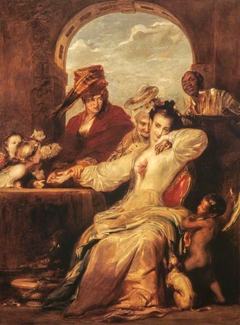 Josephine and the Fortune-teller by David Wilkie