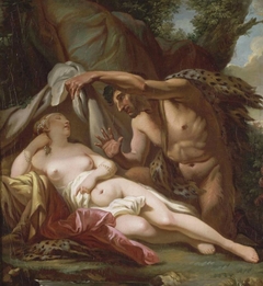 Jupiter and Antiope by Jacques-Louis David