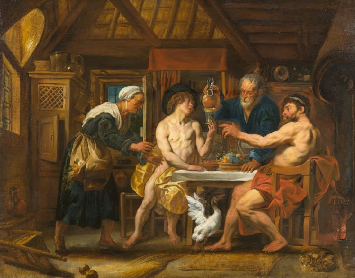 Jupiter and Mercury in the House of Philemon and Baucis