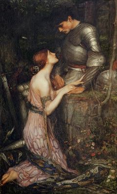 Lamia and the Soldier by John William Waterhouse