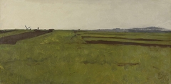 Landscape with fields by Willem Witsen