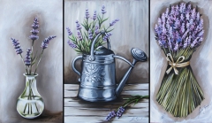 Lavender Triptych