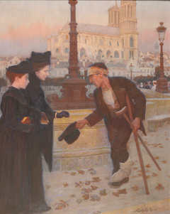 Le Denier de la veuve by Adolphe-Gustave Binet