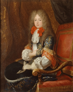 Liselotte von der Pfalz, Herzogin von Orléans im Jagdkostüm (1652-1722) by Louis Ferdinand Elle the Younger