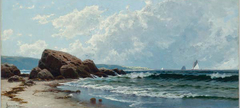 Low Tide, Hetherington’s Cove, Grand Manan by Alfred Thompson Bricher