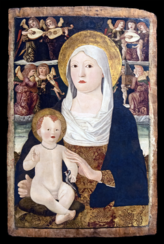 Madonna and Child with Concert of Angels