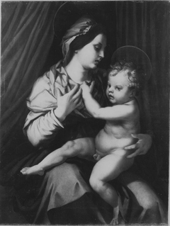 Madonna (nach Andrea del Sarto) by August Wolf