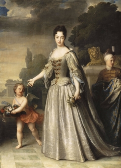 Marie-Adélaïde de Savoie, Duchess of Burgundy by Jean-Baptiste Santerre