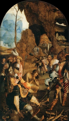 Martyrdom of St John the Evangelist by Master of the Martyrdom of Saint John the Evangelist