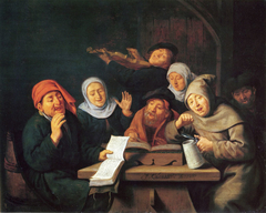 Merry Company at a Table
