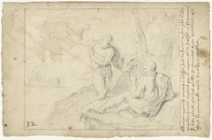 Minerva verschijnt aan Odysseus in de gedaante van diens zoon Telemachus by Theodoor van Thulden