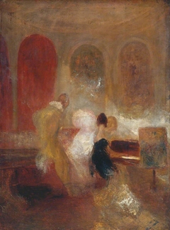 Music Party, East Cowes Castle by J. M. W. Turner