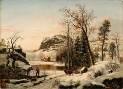 New England Early Winter by Samuel Lancaster Gerry